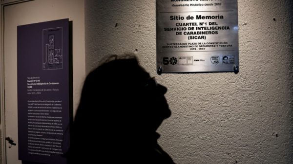 Patricia Herrera visits the basement of the Chilean presidential palace where she was tortured 50 years ago