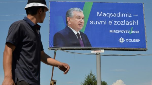 Uzbekistan President Shavkat Mirziyoyev, 65, is running for a third term as head of the gas-rich Central Asian state