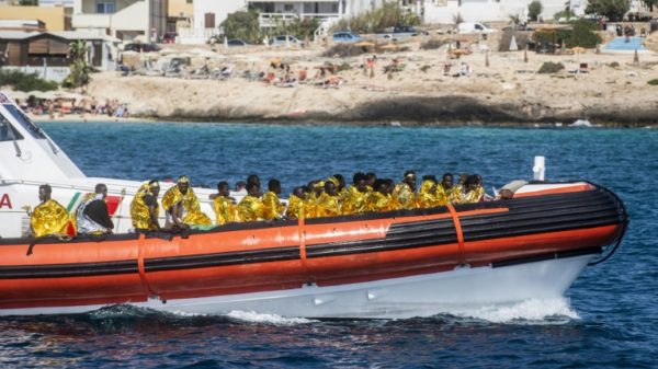 Lampedusa, just off Tunisia, has long been a landing point for migrant boats from North Africa