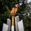 The flame of hope at the Gisozi memorial, one of four sites dedicated to the memory of victims of the 1994 genocide in Rwanda that have been added to UNESCO's heritage list