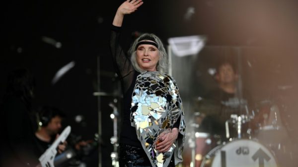Burke played at Glastonbury last month with Blondie, the legendary post punk band fronted by singer Debbie Harry since 1974