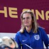 England coach Sarina Wiegman on the eve of the final