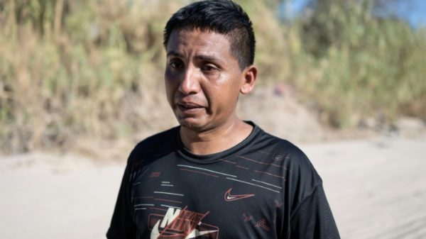 Victor Manuel Atencio, a 32-year-old Venezuelan migrant, reached US soil on September 23, 2023 after a grueling two-month odyssey