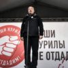 Igor Strelkov, former top military commander of the self-proclaimed 'Donetsk People's Republic', makes a speech in Moscow on January 20, 2019