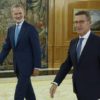 Seeking to resolve a political impasse, King Felipe VI received PP prime ministerial hopeful Alberto Nunez Feijoo at the Zarzuela Palace in Madrid