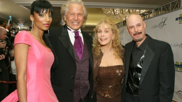 Peter Nygard (2nd-L, shown here at a gala in California in 2007) is accused of sex crimes in the United States and in Canada