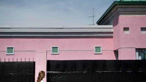 The Jackson Women's Health Organization, also known as the Pink House (pictured April 2018) -- the only clinic that offered abortions in the US state of Mississippi -- has closed since the landmark Supreme Court ruling