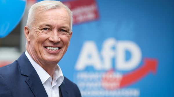 AfD candidate Joerg Prophet is the favourite for mayor of the German city of Nordhausen