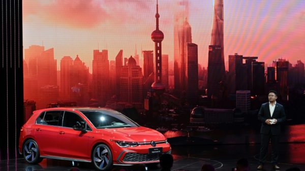 has faced Volkswagen has faced increased competition in China, particularly in the booming electric car market